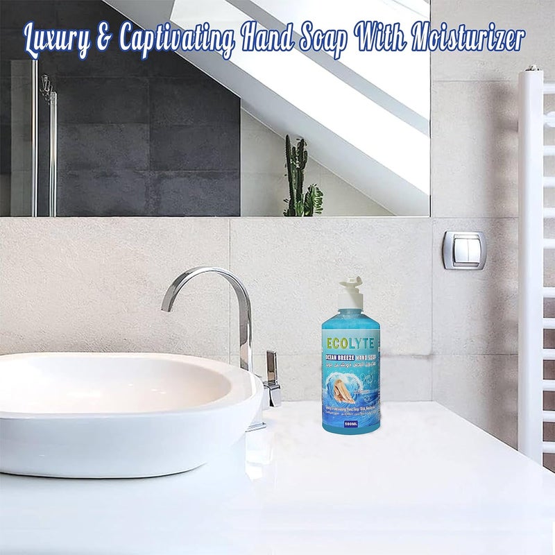 Ecolyte+ Ocean Breeze Hand Soap 500ml - Image 5